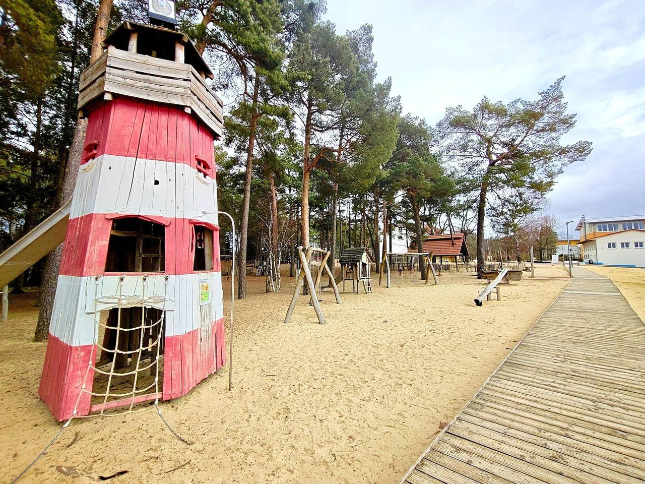 Ganze Wohnung, Ferienwohnung für 2 Personen mit Garten in Bernsteinsee Strand, Sassenburg