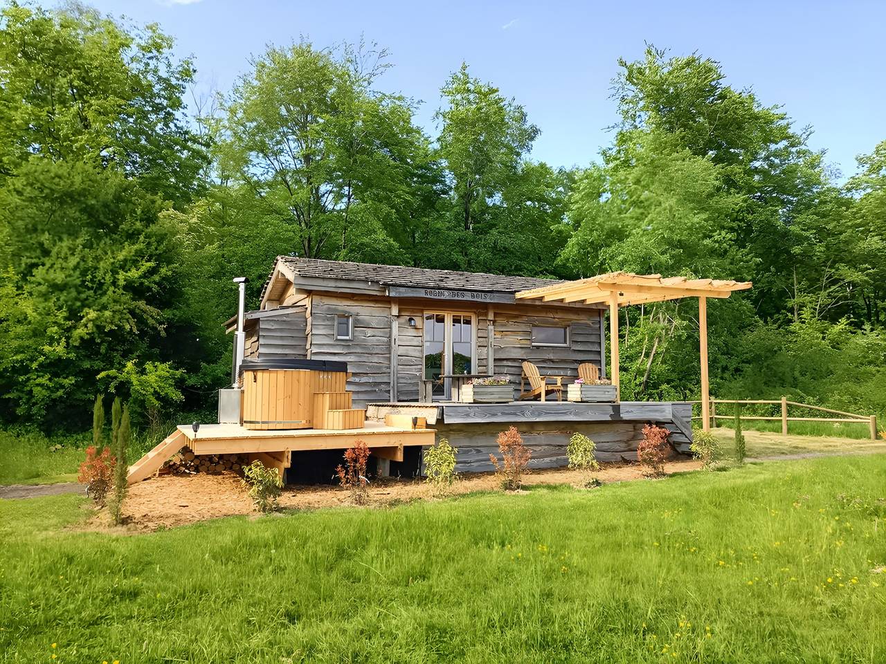 Cabane 'Robin Hood' met privéterras en Scandinavisch bad, foto 6