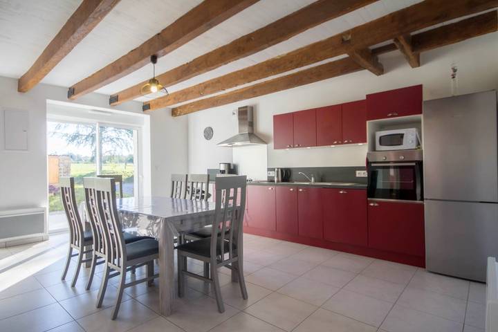 Gîte pour 8 personnes, avec terrasse et jardin à Saint-Dolay - 4