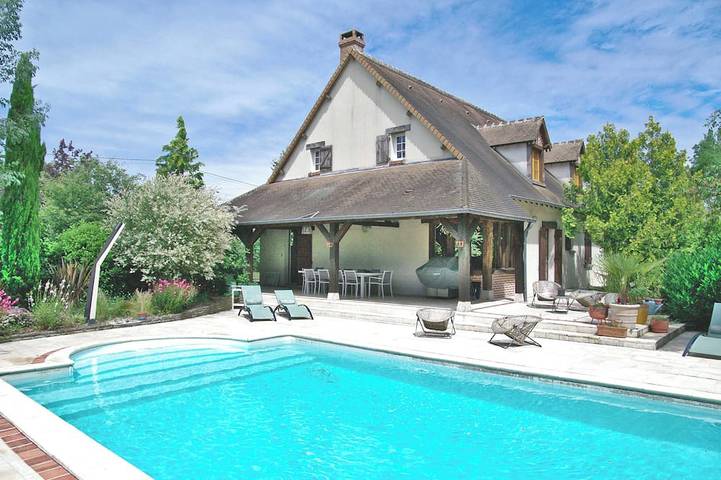 Maison de vacances pour 15 personnes, avec jardin