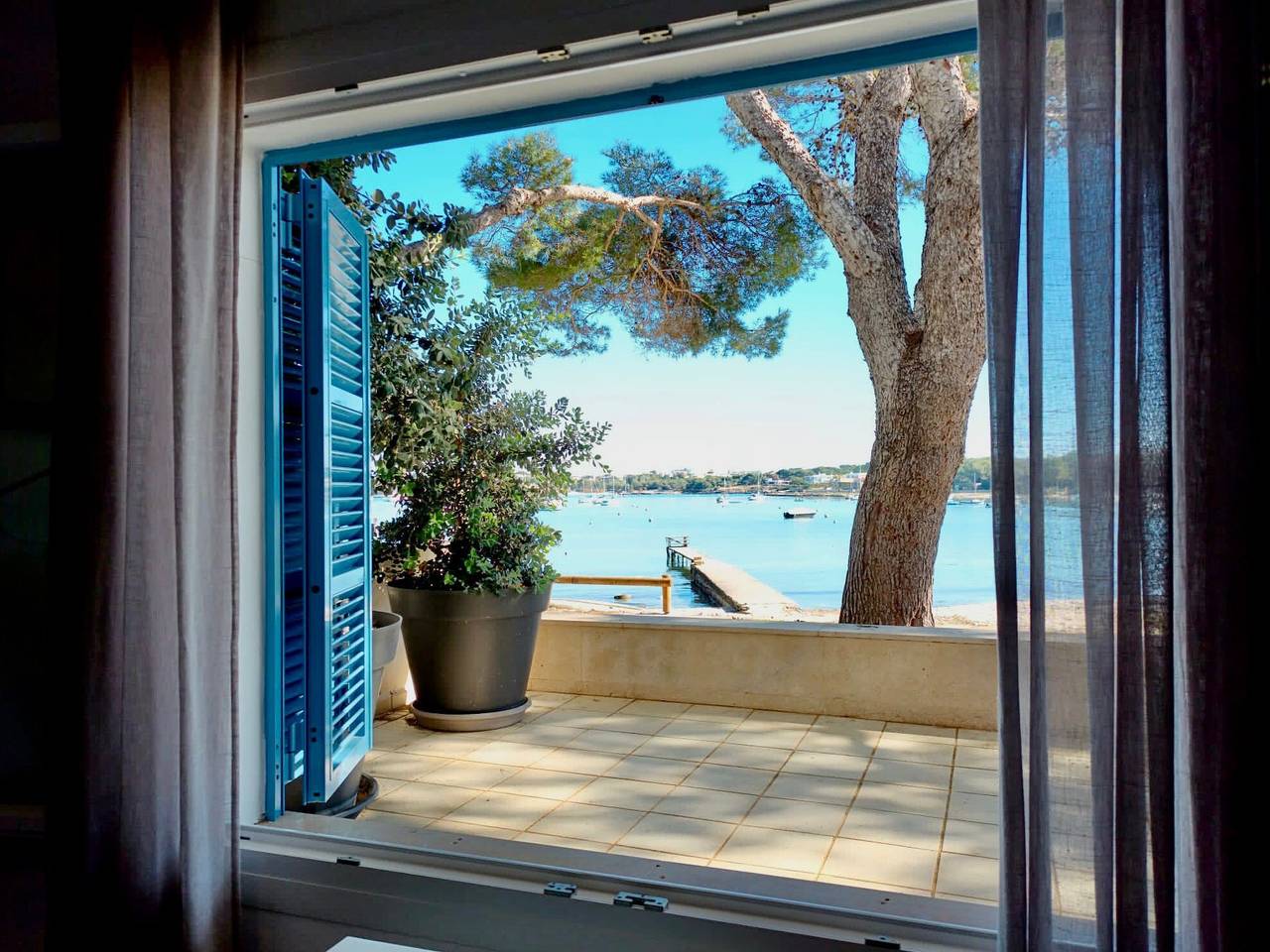 Villa Lucia in Portocolom: Haus am Meer mit Garten, Grill und Klimaanlage in Portocolom, Felanitx