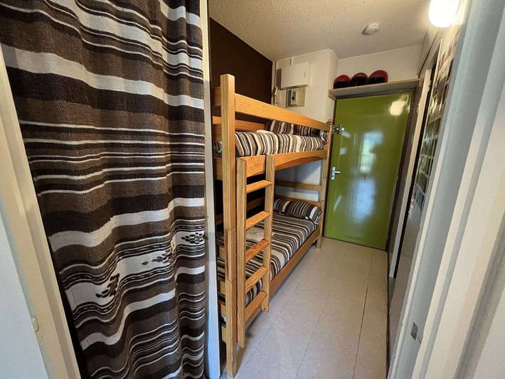 Ganzes Studio, Studio für 4 Personen, nah an Pisten und Geschäften, Balkon mit Skigebietsblick in Flaine, Arâches-la-Frasse
