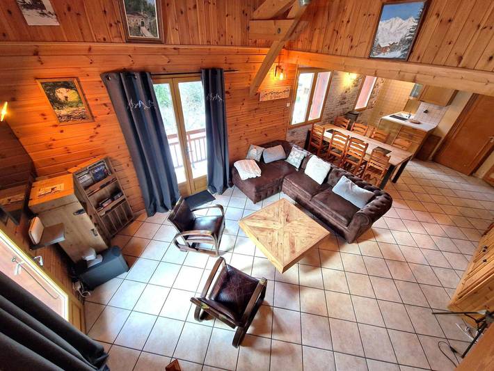 Chalet pour 14 personnes, avec Balcon à Modane