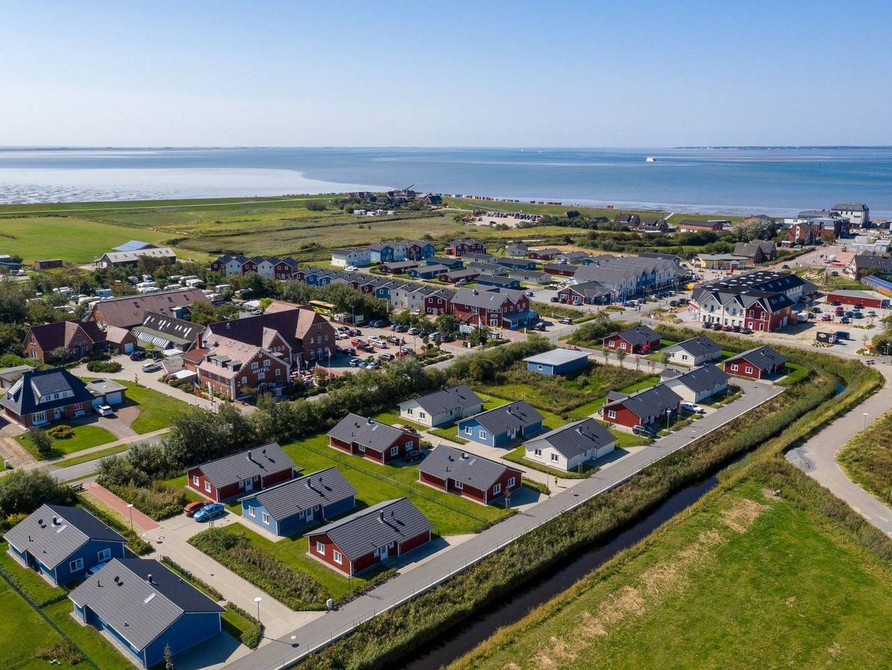 Min to Huus - Stilvoll wohnen zwischen Deich und Meer - Dag-948 - Freistehendes Ferienhaus mit Sauna & Kamin (Ht) in Dagebüll, Nordfriesland