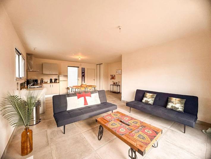 Maison de vacances pour 6 personnes, avec jardin et terrasse