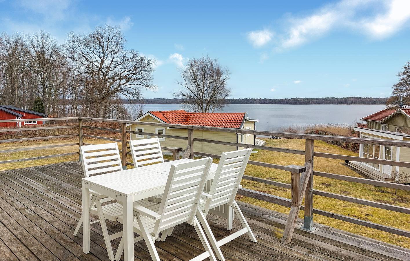 Ferienhaus für 4 Personen mit Ausblick in Bolmen