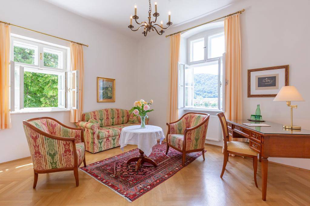 Hotel Richard Löwenherz - Doppelzimmer Superior in Dürnstein, Bezirk Krems an der Donau-Land