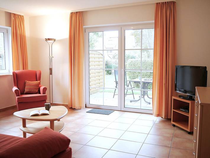 Ferienwohnung für 2 Personen, mit Ausblick und Terrasse sowie Garten auf Insel Poel