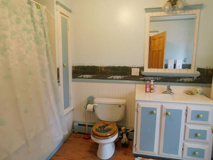 Vacation rental for 16 people, with yard and hot tub, with pets in Moosehead Lake