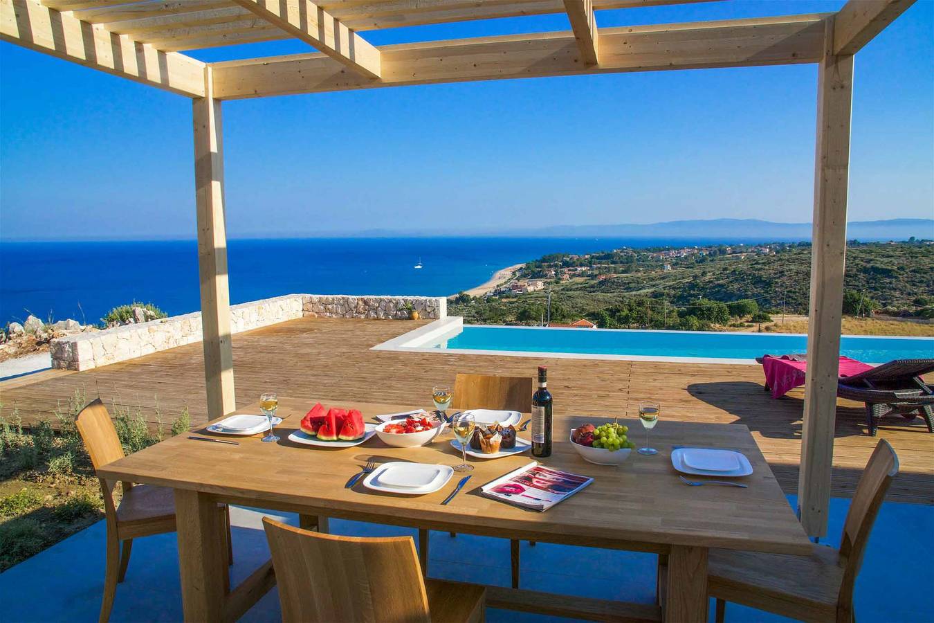 Villa für 3 Personen mit Pool in Skala, Kefalonia