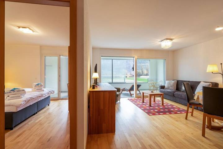 Gîte pour 4 personnes, avec vue et balcon à Saillon - 3