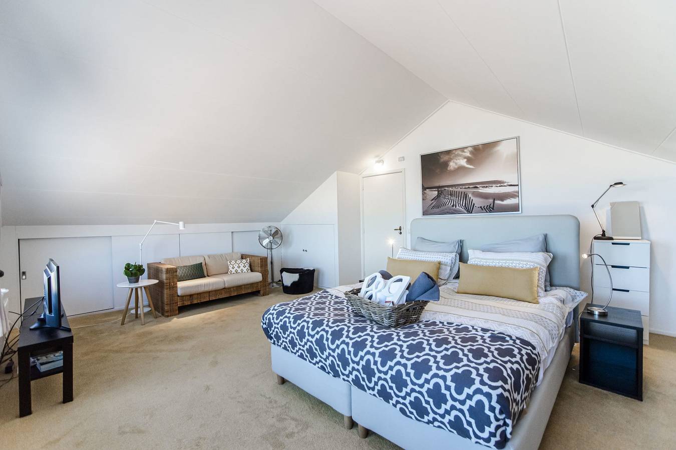 Gehele studio, Studio voor 2 personen met terras in Zandvoort, Nederlandse Noordzeekust