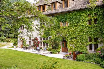 Maison d’hôte pour 5 personnes, avec vue ainsi que terrasse et jardin dans l' Isère