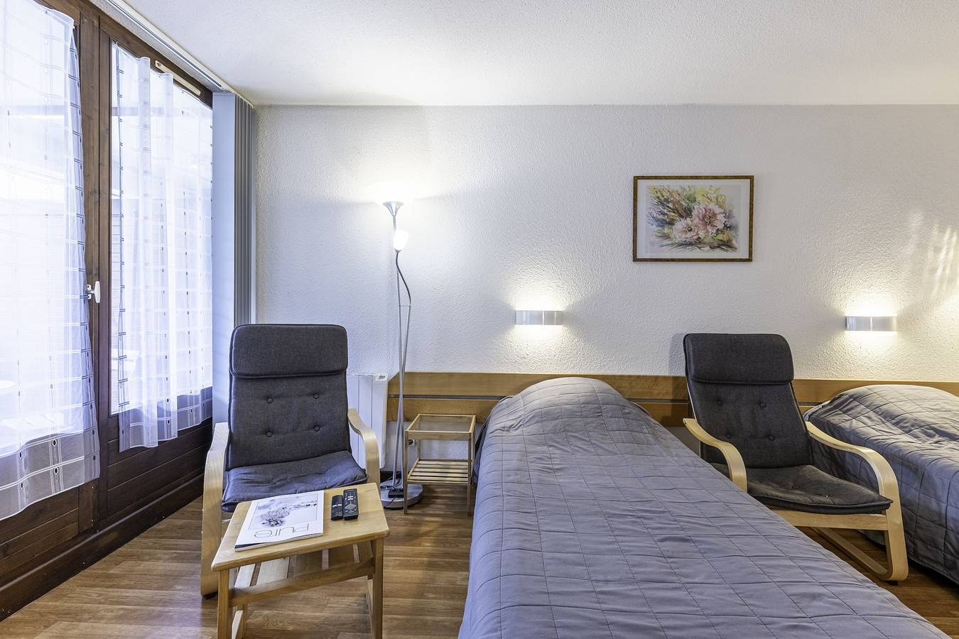 Estudio entero, Apartamento estudio 'Les Cybeles - 3 Personnes' con vistas a la montaña, terraza privada y Wi-Fi in Brides-les-Bains, Les Trois Vallées