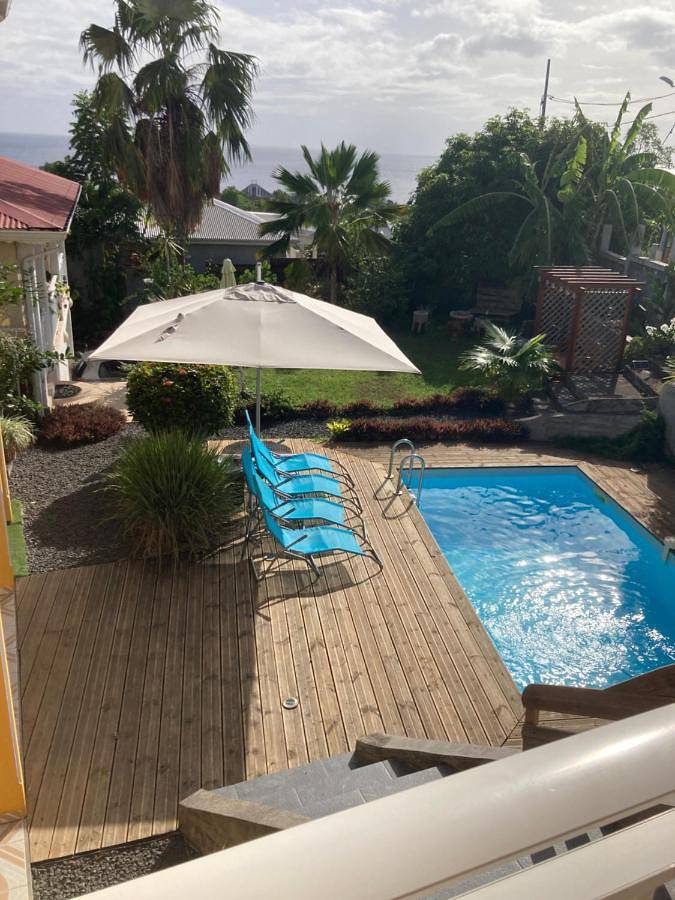 Location de vacances pour 6 personnes, avec piscine ainsi que vue et terrasse dans Plage du Rocroy - 3