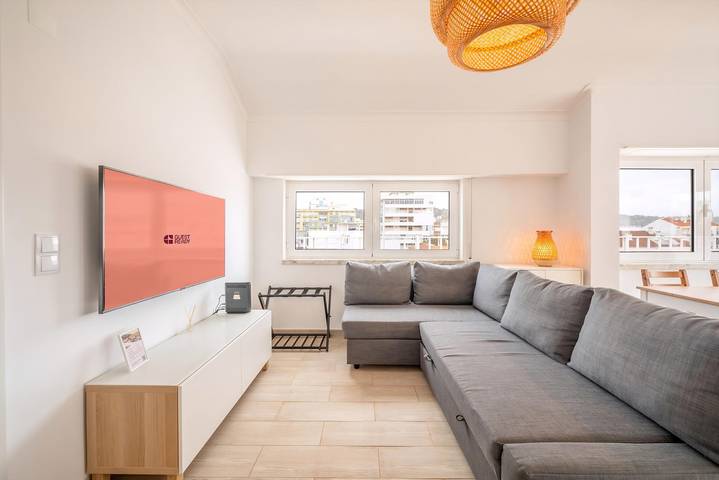 Vakantieappartement voor 4 personen, met balkon in Costa da Caparica