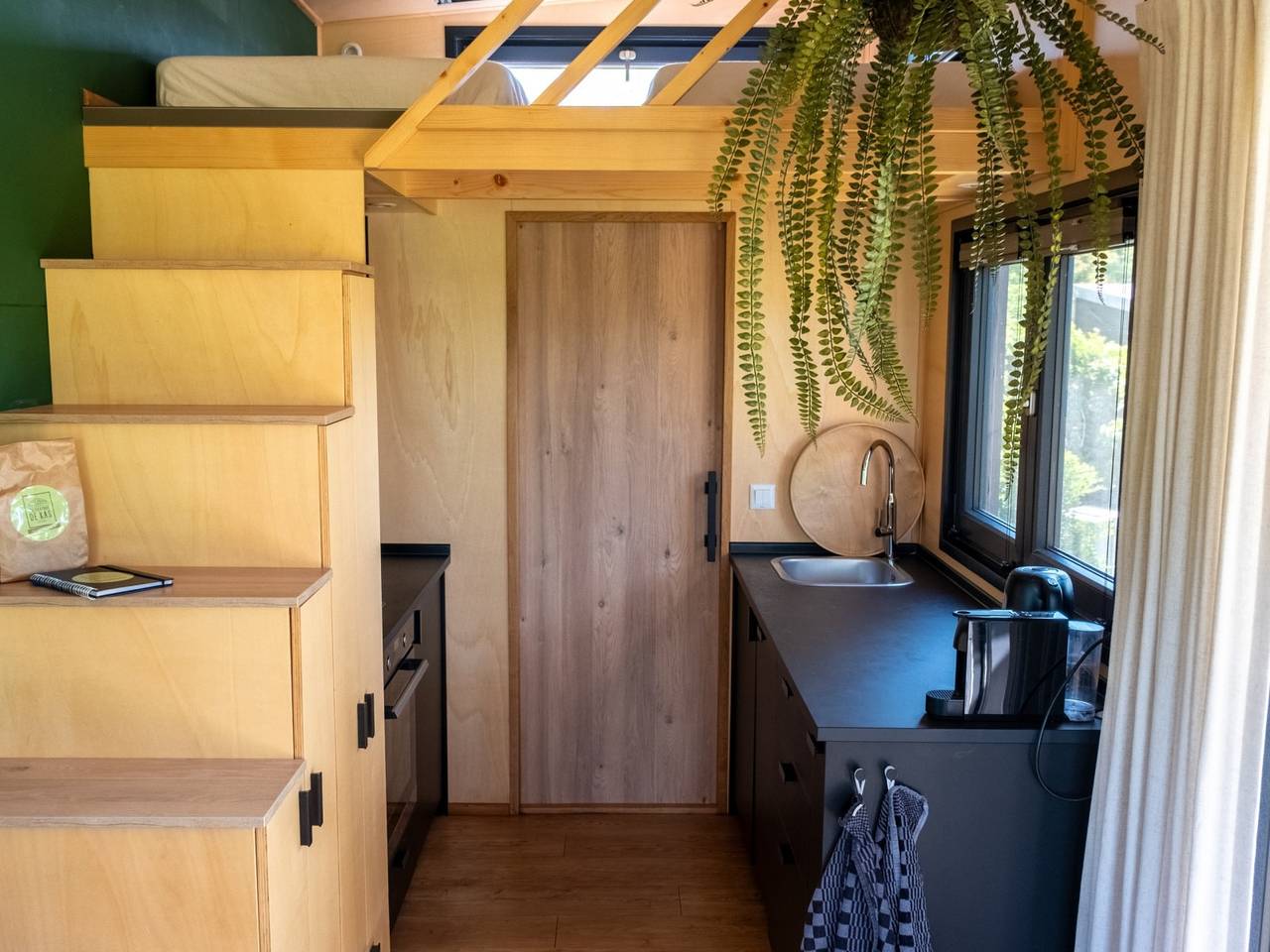 Tiny House für 4 Personen in einem Ferienpark in Scherpenzeel in Nationalpark Weerribben-Wieden