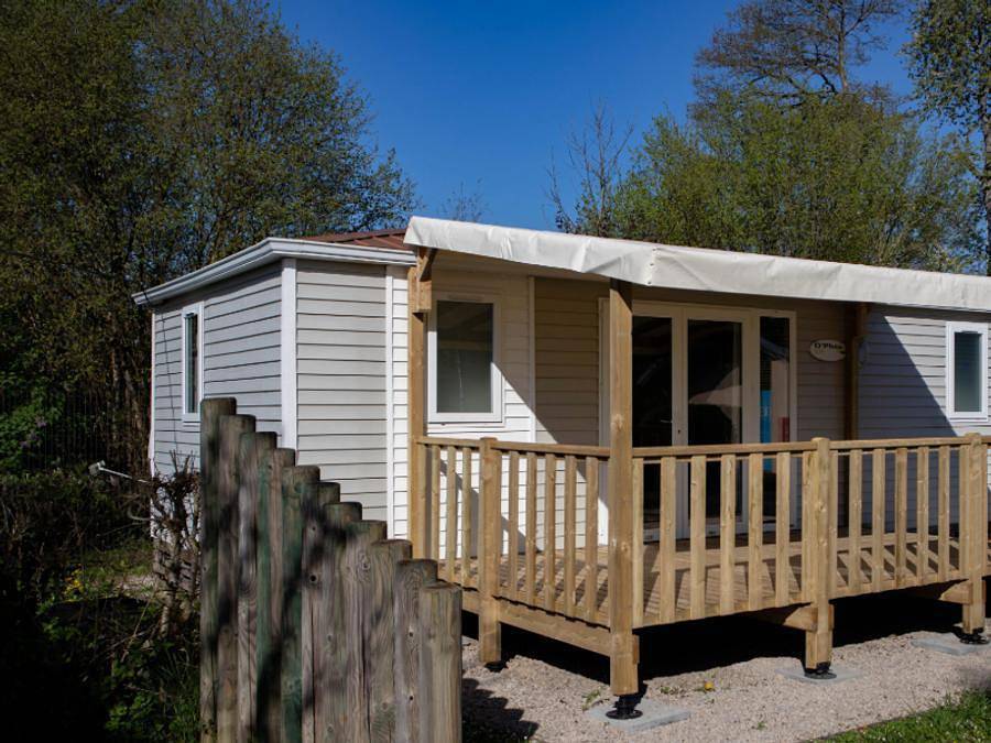 Camping Le Chapeau Chinois - Mobilhome 6 personnes - Evasion 3 chambres - 35m² in Villersexel, Haute-Saône