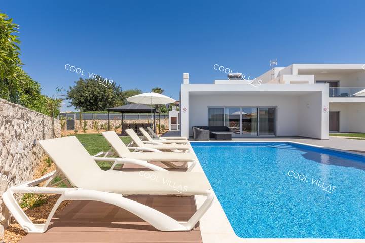 Chalet para 8 personas, con vistas al mar además de terraza y jardín en Algarve - 4