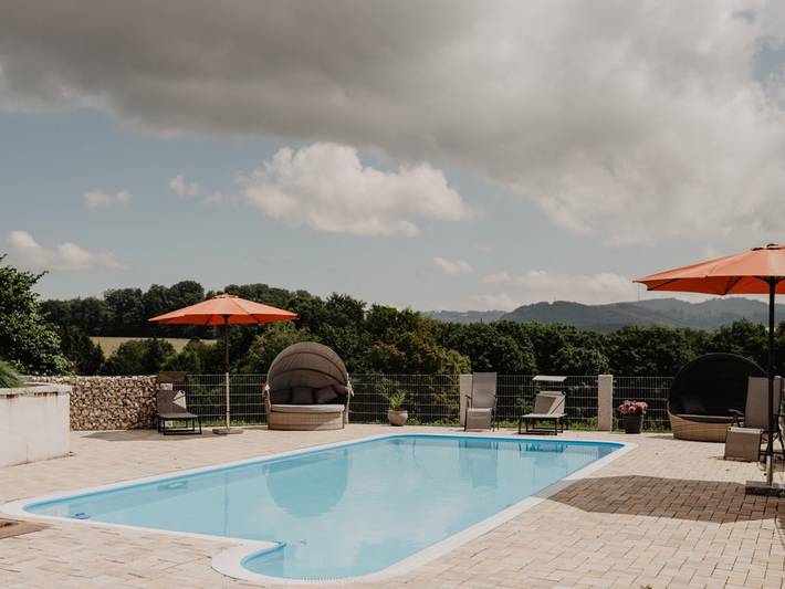 Ferienhaus für 4 Personen, mit Balkon und Balkon/Terrasse sowie Terrasse und Garten in Markgraeflerland - 3
