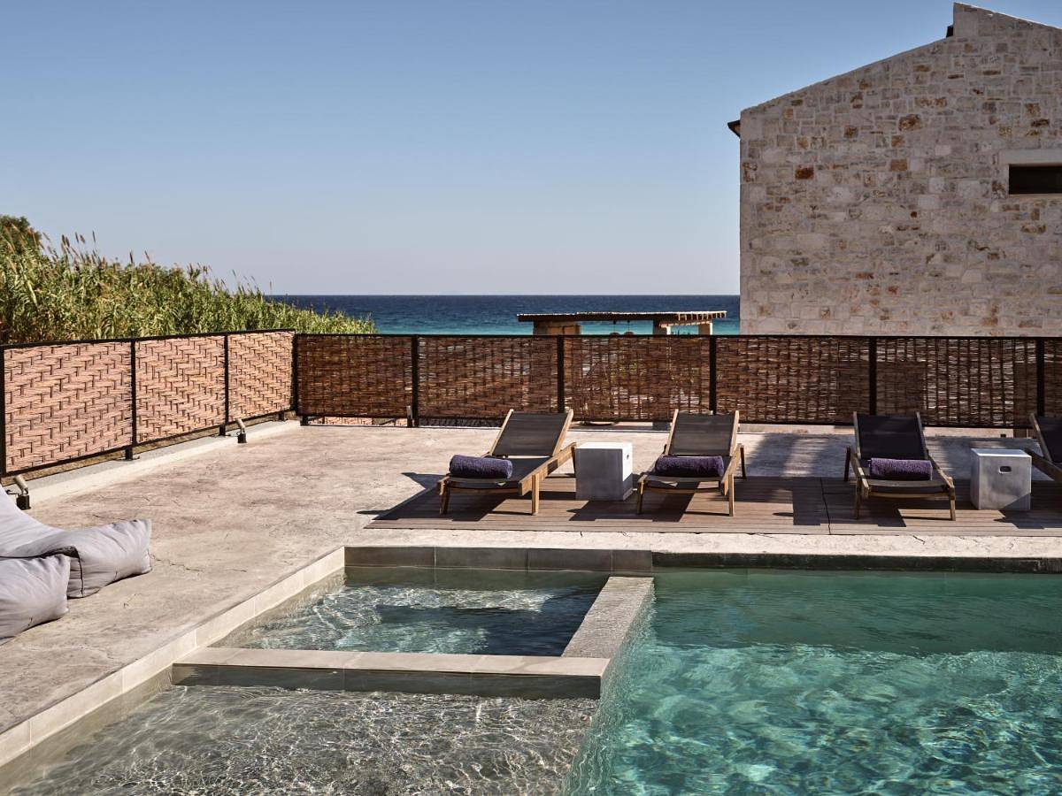 Villa with Private Pool in Ψαρού, Αλυκές