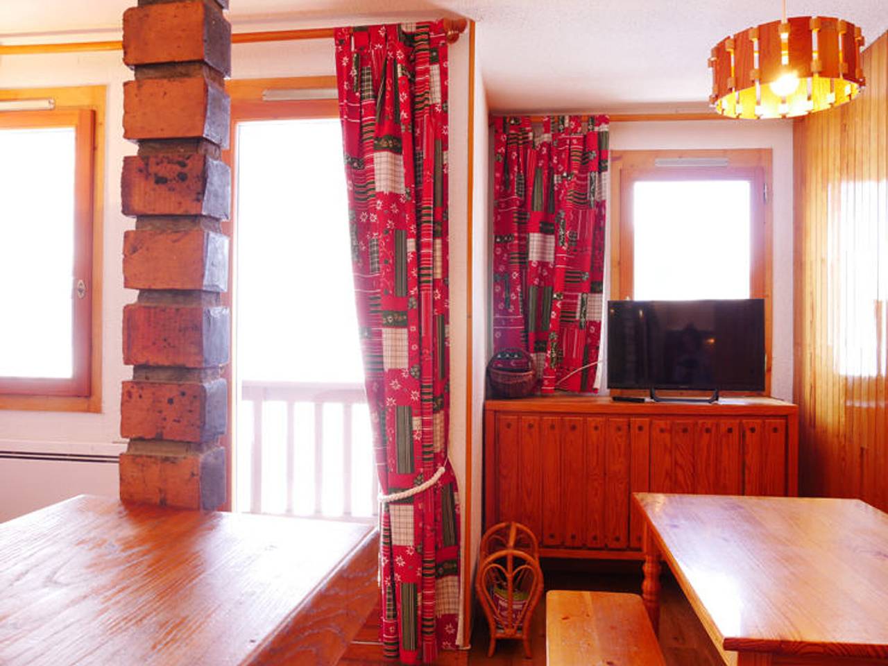 Apartamento entero, Apartamento acogedor para 5 personas, a pie de pistas, balcón soleado, cocina equipada in La Plagne, Bellentre