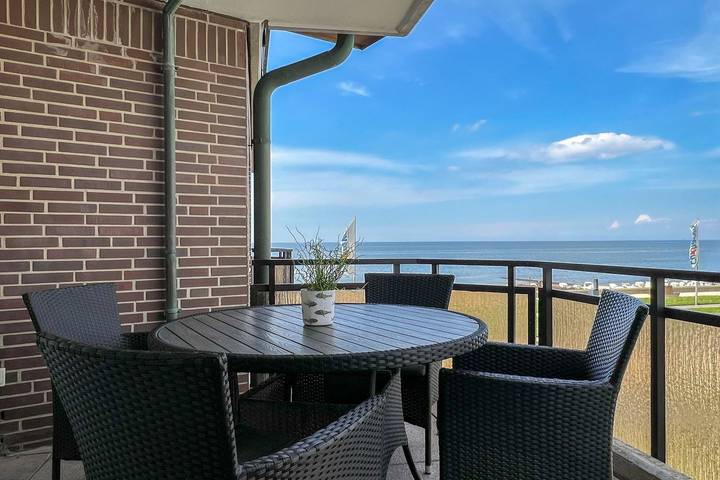 Ferienwohnung für 4 Personen, mit Sauna und Balkon an der Nordsee - 2