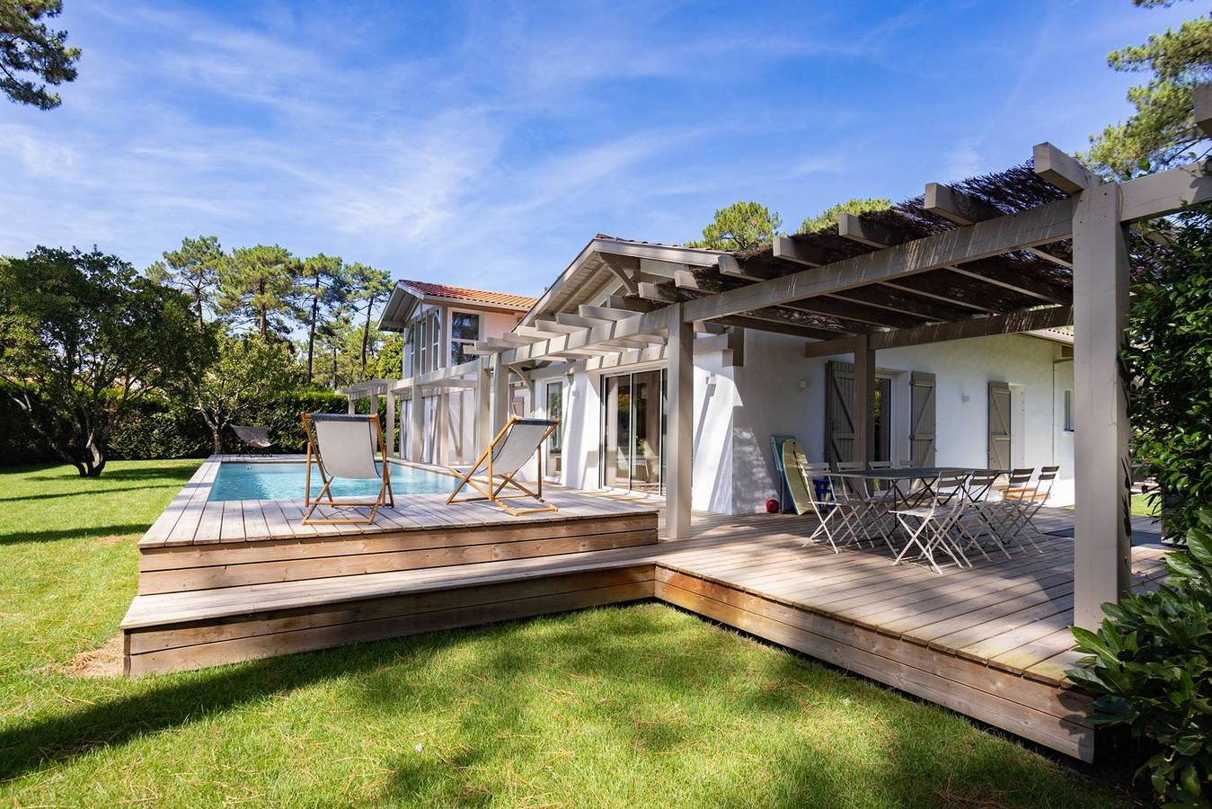 Appartement de vacances entier, Magnifique Villa  A  Hossegor Avec Piscine Chauffee in Hossegor, Côte d’Argent