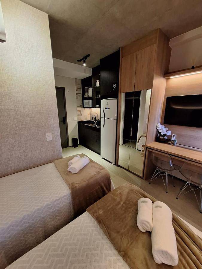 Casas e apartamentos de temporada para 2 pessoas, com piscina e vista e ainda jardim em Vila Mariana