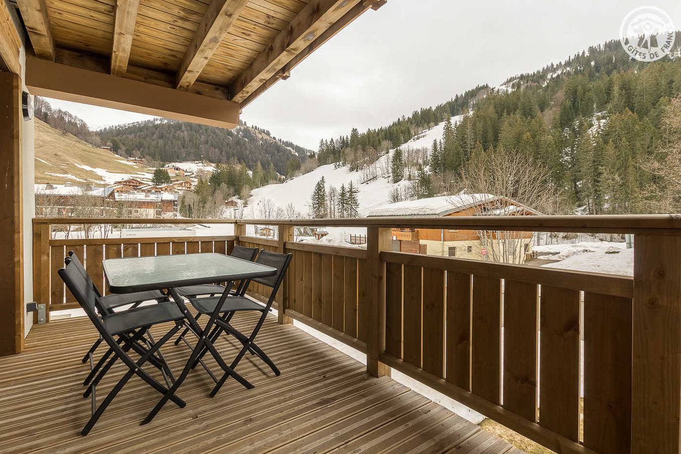 Croisse Baulet / Parking in La Giettaz, Région d'Albertville