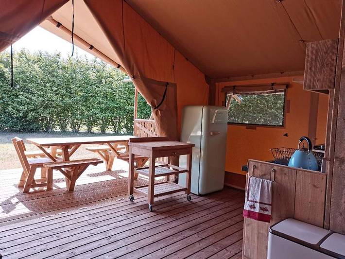 Tent in Vaas, Vallée de la Loire