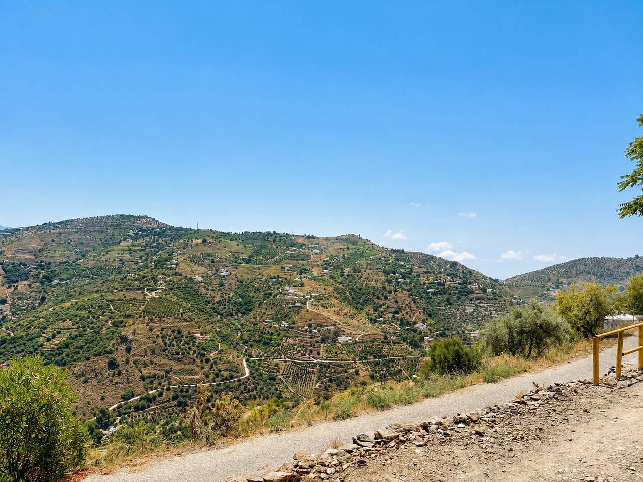 Cortijo Juan de Dios piscina privada en Competa in Cómpeta, Cordillera Penibética