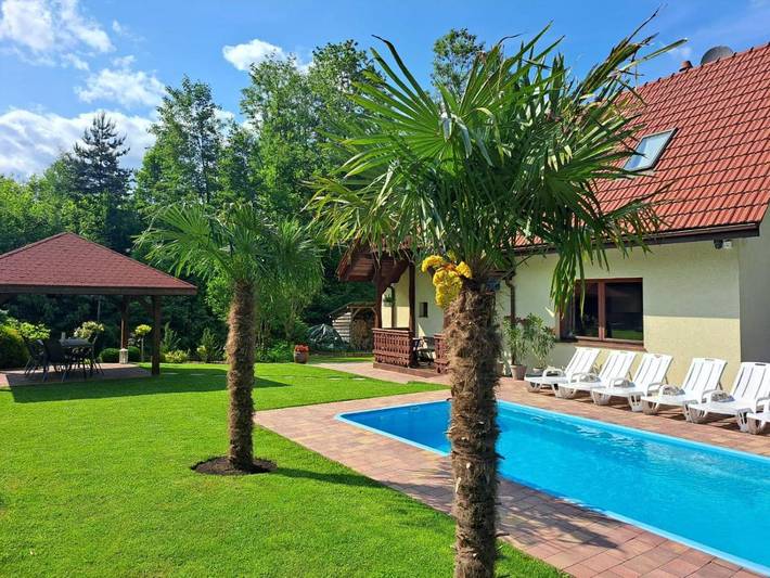 Dom dla 8 osób, z ogród i jacuzzi oraz basen, Dla rodziny - 1