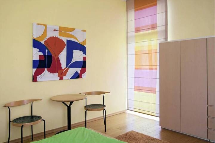 Appartement entier, Apartment sea view - 2 balconies, designer kitchen, parquet, bathroom architecture 75sqm in Sassnitz, Parc national Jasmund