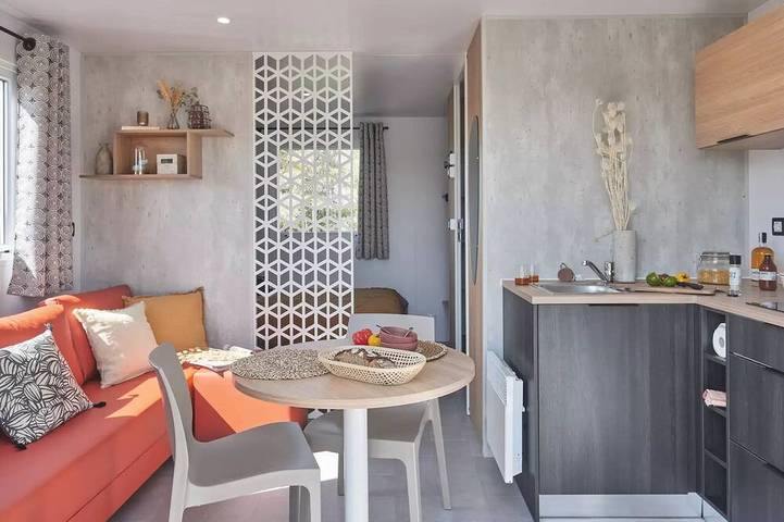 Mobil home pour 3 personnes dans Raguénez