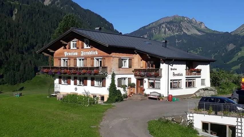 Ferienwohnung für 2 Personen, mit Garten in Schoppernau