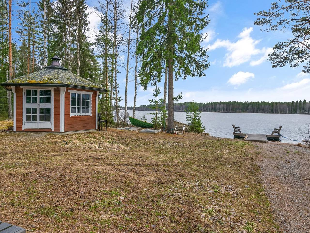 Louhuranta in Karstula, Westfinnland