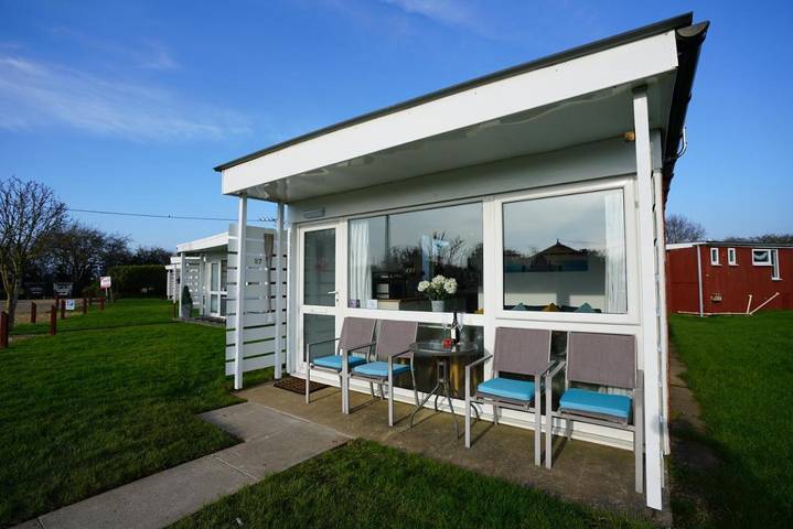 Chalet voor 3 personen, met terras in Norfolk