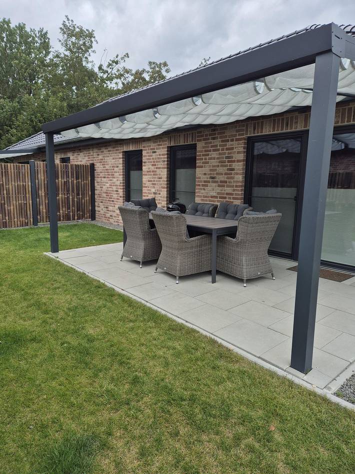 Ferienhaus für 6 Personen, mit Garten und Ausblick in Jade - 3