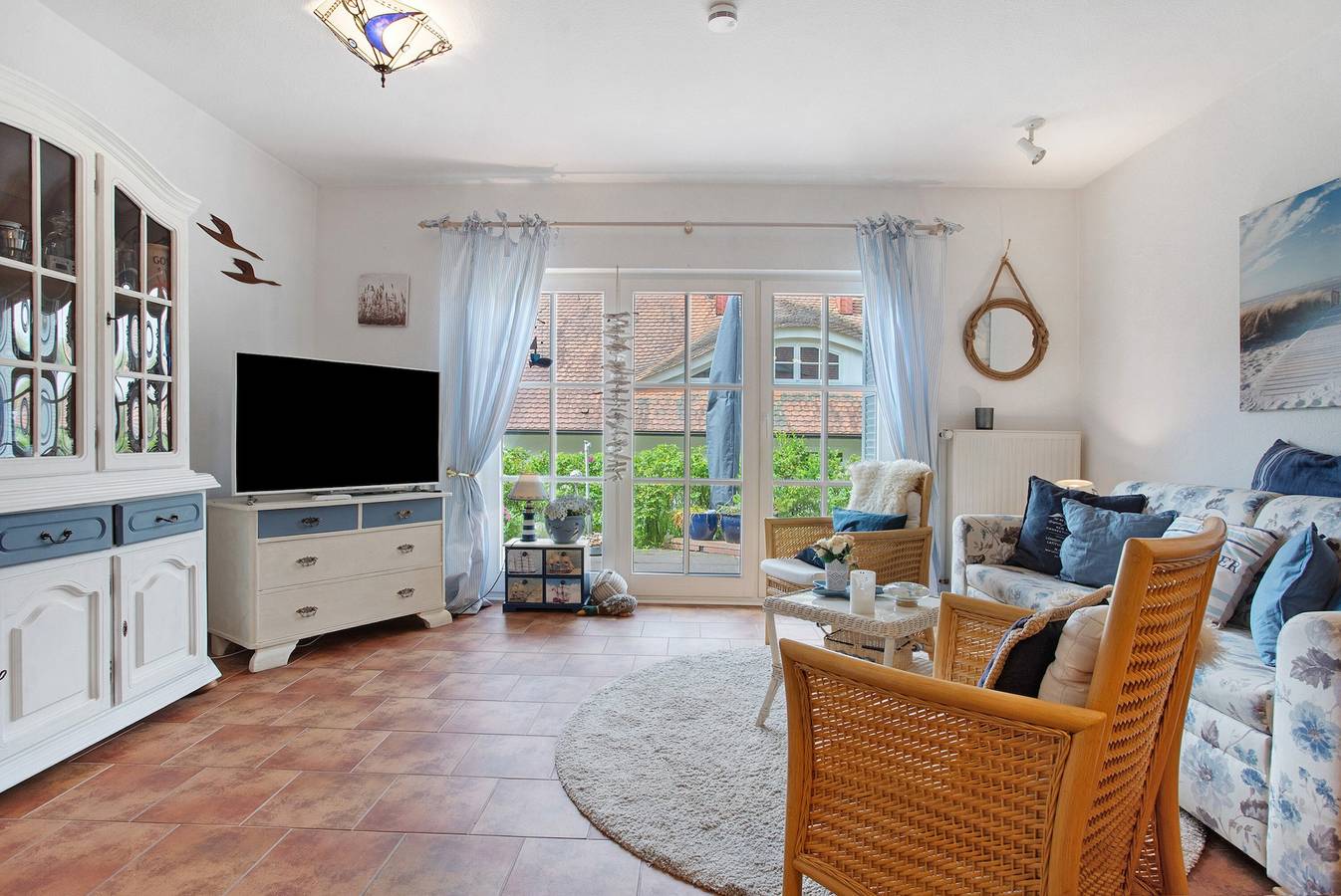 Ganze Wohnung, Ferienwohnung 'Fewo Yachthafenblick Nr 5' mit Meerblick, privater Terrasse und Wlan in Seedorf (Sellin), Sellin