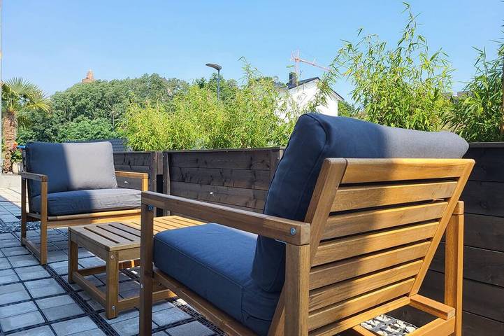 Ferienwohnung für 2 Personen, mit Terrasse und Garten, mit Haustier in Muldestausee