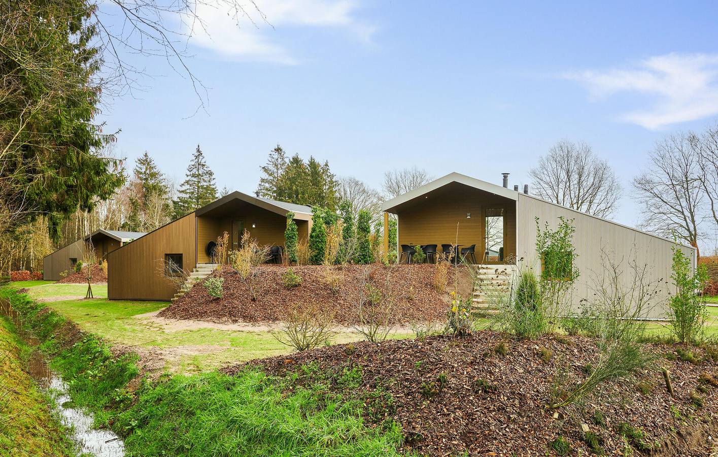 Vakantiehuis voor 6 personen met terras in Nationaal Park Dwingelderveld