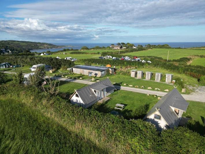Glamping for 6 people in The Lizard Peninsula