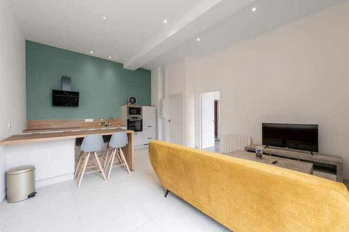 Appartement de vacances pour 2 personnes, avec jardin et terrasse