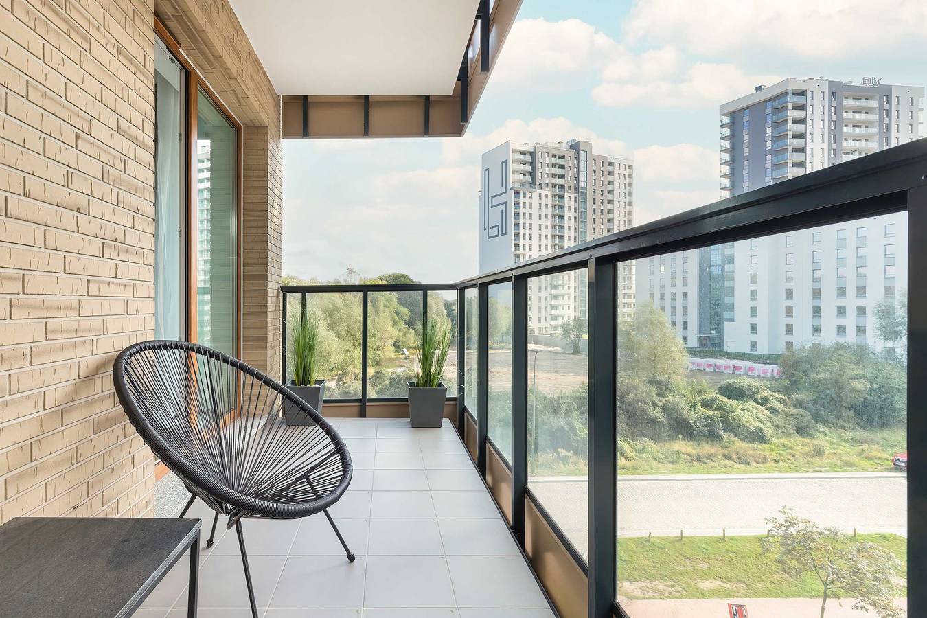 Ganze Wohnung, Ferienwohnung für 6 Personen mit Balkon/Terrasse in Danzig, Dreistadt