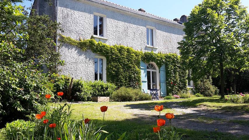 Chambre d’hôte pour 4 personnes, avec jardin à Nort-sur-Erdre