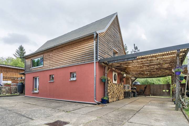 Chalet pour 3 personnes, avec jardin et bassin pour enfant, animaux acceptés - 1