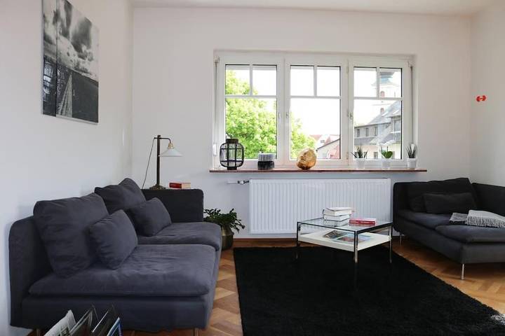 Ferienwohnung für 2 Personen, mit Ausblick und Garten