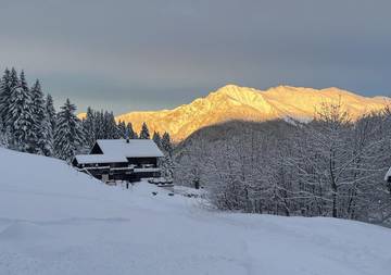 Maison d’hôte pour 2 personnes, avec vue ainsi que jardin et terrasse, animaux acceptés en Suisse