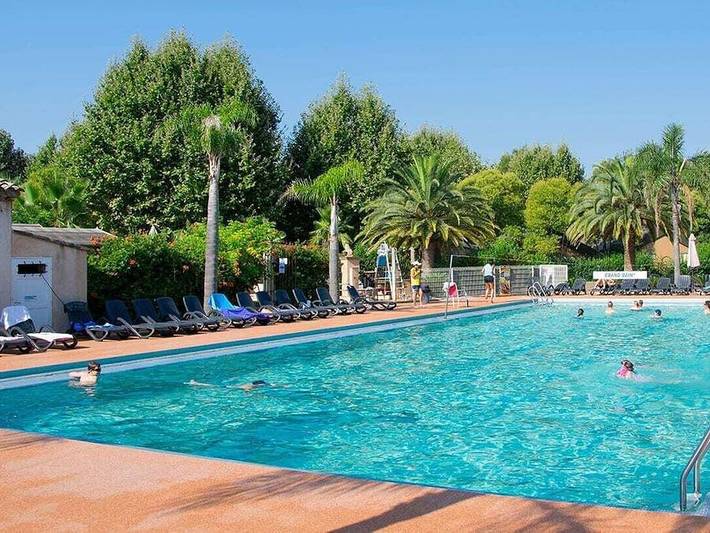 Mobil home pour 4 personnes, avec sauna et bassin pour enfant à Fayence